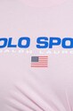 Polo Ralph Lauren t-shirt bawełniany 211936915 różowy