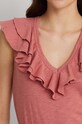 Odzież Lauren Ralph Lauren t-shirt bawełniany 200925903 różowy