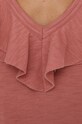 Lauren Ralph Lauren t-shirt bawełniany 200925903 różowy