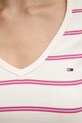 Tommy Jeans t-shirt DW0DW17385 beżowy