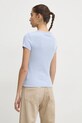 Odzież Tommy Jeans t-shirt DW0DW17385 niebieski