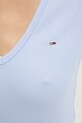 Tommy Jeans t-shirt DW0DW17385 niebieski