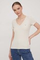 Футболка Tommy Jeans DW0DW17385 бежевый AA00