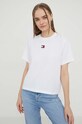 Tommy Jeans tricou alb DW0DW17391