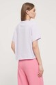 Odzież Tommy Jeans t-shirt DW0DW17391 fioletowy