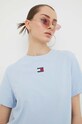Футболка Tommy Jeans блакитний DW0DW17391