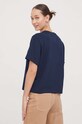 Odzież Tommy Jeans t-shirt DW0DW17391 granatowy