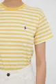 Хлопковая футболка Polo Ralph Lauren Женский