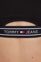 Top Tommy Jeans DW0DW17393 čierna