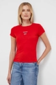 Tommy Jeans t-shirt czerwony