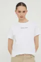bianco Tommy Jeans t-shirt in cotone