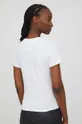 Bombažna kratka majica Tommy Jeans bela