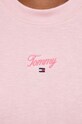 Tommy Jeans t-shirt DW0DW17369 różowy