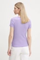 Îmbrăcăminte Tommy Jeans tricou DW0DW17383 violet