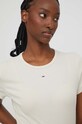 Одяг Футболка Tommy Jeans DW0DW17383 бежевий