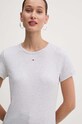 Футболка Tommy Jeans серый DW0DW17383