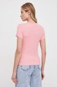 Îmbrăcăminte Tommy Jeans tricou DW0DW17383 roz