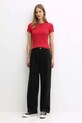 Μπλουζάκι Tommy Jeans DW0DW17383 ροζ AA00