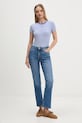 Tommy Jeans basic tričko dámské bavlněné s elastanem DW0DW17383 modrá AA00
