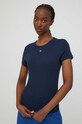 Tommy Jeans tricou uni bleumarin DW0DW17383