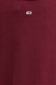 Tommy Jeans tricou DW0DW17383 burgundia
