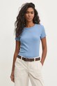 Tommy Jeans tricou albastru DW0DW17383