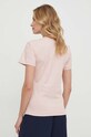 Bavlnené tričko Calvin Klein Jeans J20J222564 ružová SS24