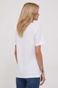 Odzież Calvin Klein Jeans t-shirt bawełniany J20J223226 biały