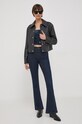 Calvin Klein Jeans top din denim J20J222870 bleumarin SS24