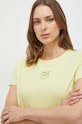 Bavlnené tričko Pinko žltá 100355.A1NW