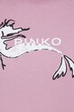 Pinko t-shirt bawełniany 100355.A1OC różowy