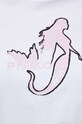 Pinko t-shirt bawełniany 100789.A1OC biały