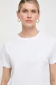 biały Pinko t-shirt bawełniany
