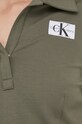 Majica z dolgimi rokavi Calvin Klein Jeans J20J222556 zelena