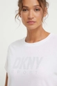 білий Футболка Dkny