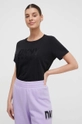 czarny Dkny t-shirt Damski