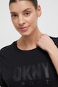 Dkny t-shirt czarny DP3T9676