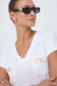 λευκό Βαμβακερό μπλουζάκι Marciano Guess
