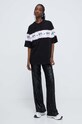 Chiara Ferragni t-shirt bawełniany LOGOMANIA 76CBHL01 czarny SS24