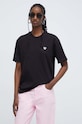 Chiara Ferragni t-shirt bawełniany czarny 76CBHG05