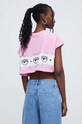 Oblečení Bavlněné tričko Chiara Ferragni LOGOMANIA 76CBHL02 růžová