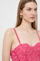 Top Patrizia Pepe roza 8C0678.A376