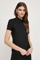 Patrizia Pepe tricou uni negru 8M1555.J011