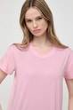 Pamučna majica Patrizia Pepe roza 8M1593.J183