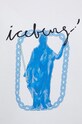 Iceberg t-shirt bawełniany biały F09S.6327