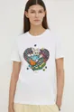 bianco PS Paul Smith t-shirt in cotone
