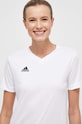 adidas Performance t-shirt treningowy Entrada 22 biały HC5074