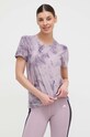 adidas Performance tricou de alergare cu modele violet IL7177