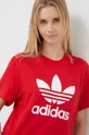 crvena Majica kratkih rukava adidas Originals