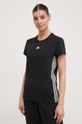 Футболка для тренинга adidas Performance Hyperglam чёрный IM8779